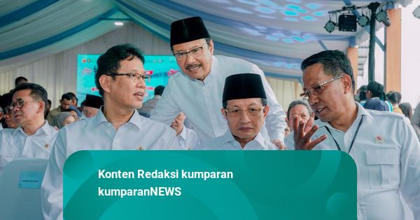 Gus Ipul dan Para Menteri Dampingi Presiden Resmikan Operasional 1.061 KDMP