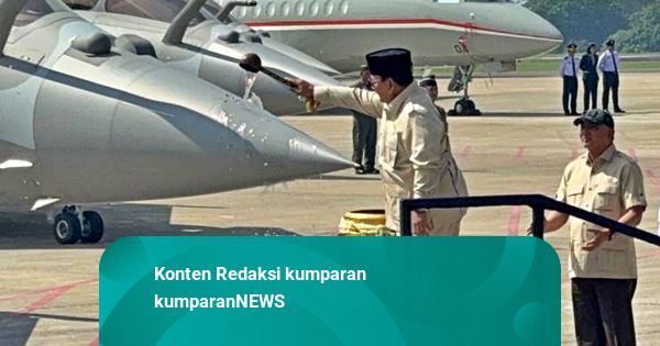 Prabowo Saksikan Penyerahan 6 Rafale, 6 Falcon 8x, dan A400 dari Kemhan ke TNI