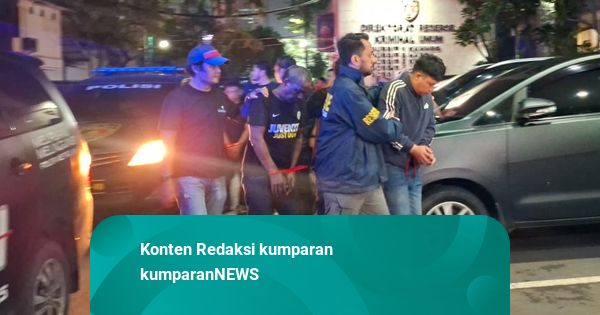 Polda Metro Tangkap Komplotan Jambret yang Curi Ponsel WN Italia di Bundaran HI