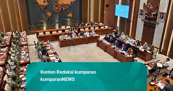 Komisi I Rapat Tertutup dengan Menhan-Panglima Bahas Rencana Kerja-Anggaran 2027