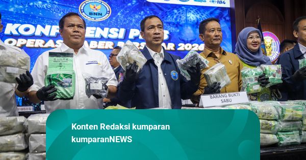 Saat BNN Berhasil Bongkar Jaringan Narkoba Dipicu Lagu 'Siti Mawarni'