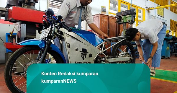 Siswa SMK di Yogya Bikin Motor Drag Listrik Kecepatan 134 Km per Jam