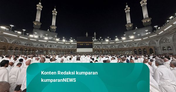 Foto: Masjidil Haram Dipadati Jemaah Haji