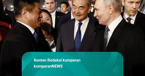 Foto: Putin Sambangi Xi Jinping di Beijing usai Lawatan Trump