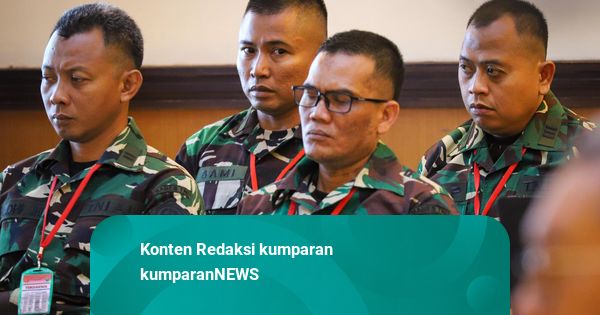 4 Prajurit BAIS TNI Jalani Sidang Vonis Kasus Air Keras Andrie Yunus Hari Ini