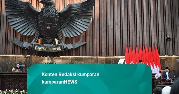 Saat Prabowo Sampaikan Pokok Kebijakan Ekonomi di Rapat Paripurna DPR