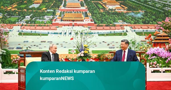 Foto: Momen Pertemuan Xi Jinping dan Vladimir Putin di Beijing
