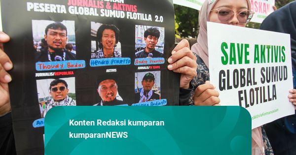 Bebasnya 9 WNI Relawan GSF yang Ditangkap Israel