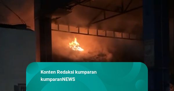 Pos Jaga Satpas SIM Daan Mogot Terbakar, Kini Sudah Padam
