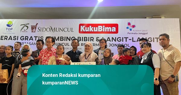 KukuBima Sido Muncul dan Yayasan TOP Gelar Operasi Bibir Sumbing Gratis