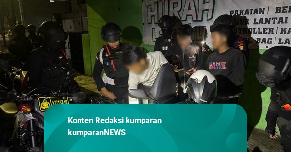 4 Remaja Diduga EdarkanTembakau ‘Sinte’ di Bekasi Diciduk Brimob