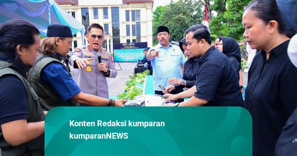 Polda Jambi Musnahkan 20 Kg Sabu hingga Puluhan Ribu Ekstasi Hasil Sitaan