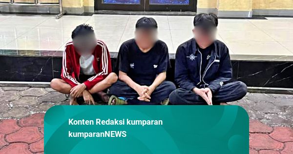 Polda Metro Patroli Jam Rawan: 3 Remaja Bawa Sajam di Jakpus Diamankan