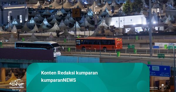 Jemaah Haji dari Berbagai Negara Mulai Bergerak ke Mina untuk Hari Tarwiyah