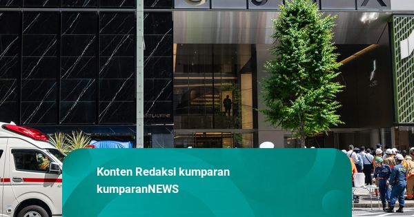 Pria Semprotkan Zat Misterius di Mal Mewah Tokyo, 20 Orang Terluka