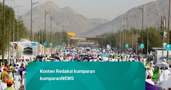 Wukuf di Arafah Selesai, Jemaah Haji Geser untuk Bermalam di Muzdalifah