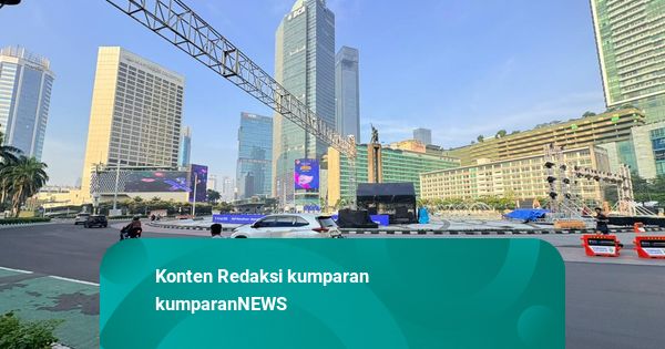 Lengangnya Sudirman-Thamrin-Bundaran HI Saat Libur Idul Adha