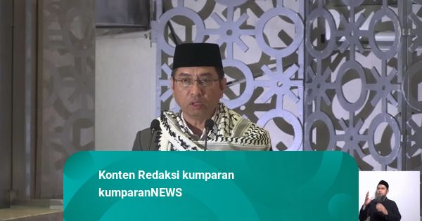 Khotbah Salat Idul Adha di Masjid Istiqlal Angkat soal Kesabaran di Tengah Hoaks