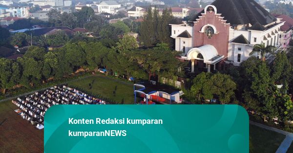 Indahnya Toleransi di Depok, Jemaah Salat Idul Adha di Kompleks Non-Muslim