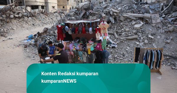 Foto: Harga Selangit, Warga Gaza Tak Mampu Belanja Jelang Perayaan Idul Adha