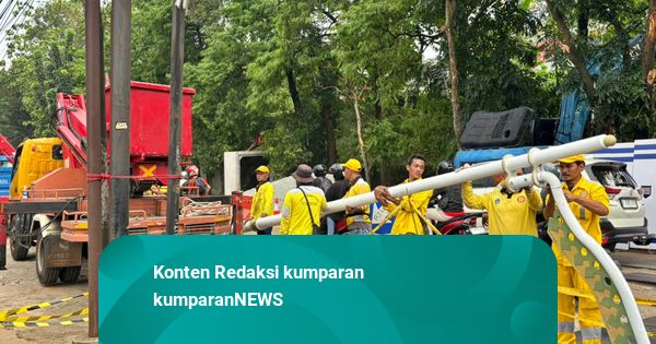 Update Penanganan Jalan Amblas Lenteng Agung