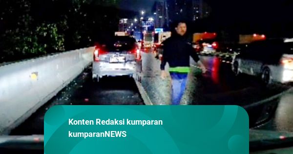 Polda Metro Tangkap Sopir Taksi Online yang Ngamuk di Tol JORR