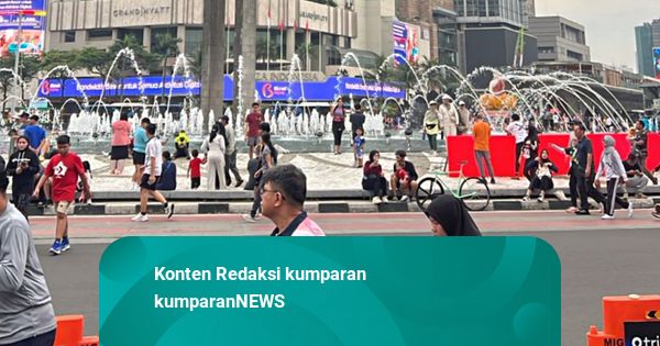 Tak Ada CFD, Sudirman-Thamrin Masih Ramai Didatangi Warga buat Olahraga