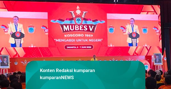 Gelar Mubes ke-5, Bahlil Kenang Kosgoro Pernah Nyaris Pisah dari Golkar