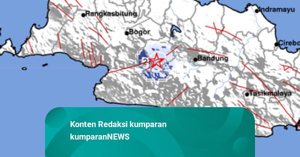 Gempa 3,5 Magnitudo Guncang Cianjur, Terasa hingga Sukabumi