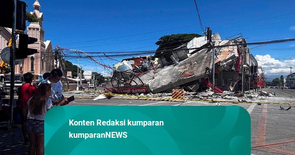Gempa 7,8 M di Filipina, 5 Orang Dilaporkan Tewas