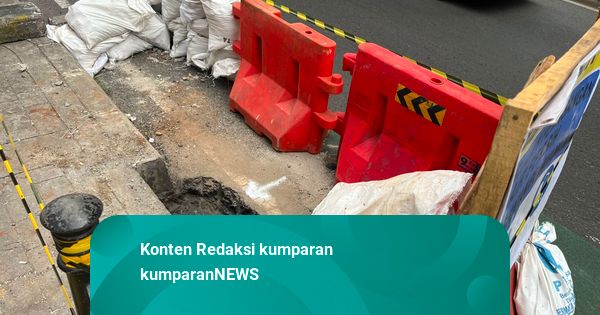 Ledakan di Galian Jalan Fatmawati, 2 Pekerja Luka di Bagian Wajah