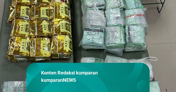 Polisi Bongkar Peredaran Narkoba Jaringan Malaysia-Indonesia, 113 Kg Sabu Disita
