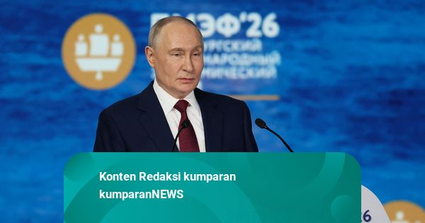 Putin di Forum Ekonomi Rusia: Dunia Sedang Krisis, Dominasi Barat Mulai Goyah
