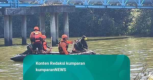 Pria di Gresik Tenggelam di Kali Lamong Saat Mancing, Pencarian Dilanjut Besok