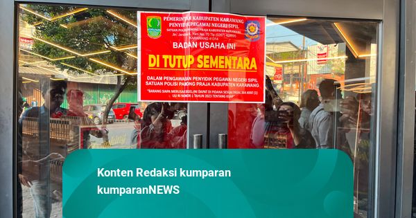 Satpol PP Segel THM di Karawang yang Diduga Jadi Lokasi Pesta Gay