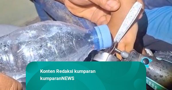 Jari Balita di Gunungkidul Kesangkut Tutup Botol, Damkar Turun Tangan