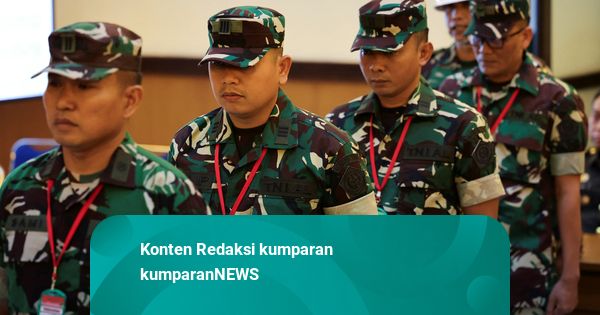 Foto: Sidang Vonis 4 Prajurit TNI Terdakwa Penyiraman Air Keras Andrie Yunus