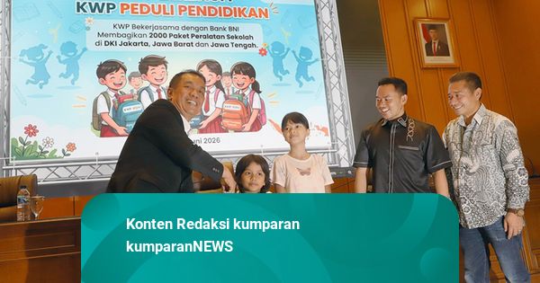 Jelang Tahun Ajaran Baru, KWP Salurkan 2 Ribu Paket Perlengkapan Sekolah