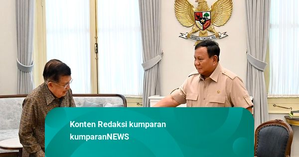 Foto: Pertemuan Jusuf Kalla dan Putranya dengan Prabowo di Istana