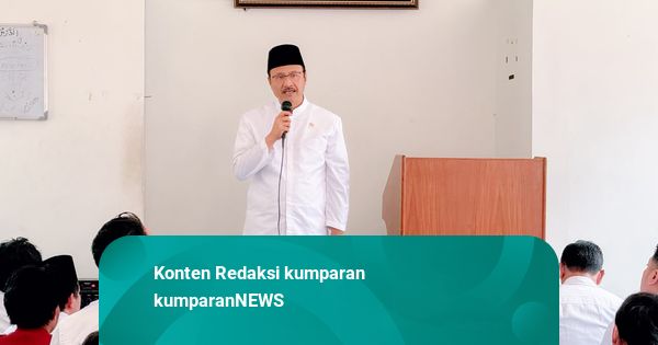 Moment Mensos Gus Ipul Salat Jumat Bersama Siswa Sekolah Rakyat