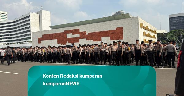 Polda Metro Gelar Apel Pengamanan Demo Hari Ini, Kerahkan 6.675 Personel