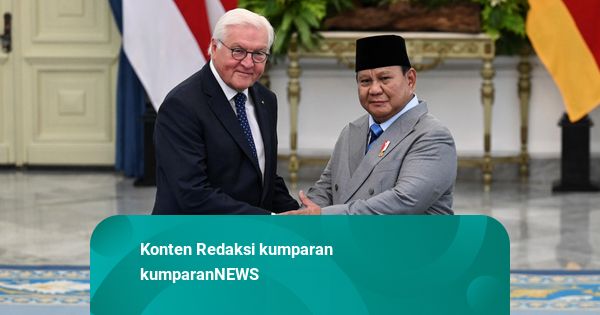 Serba-serbi Pertemuan Prabowo dengan Presiden Jerman di Istana