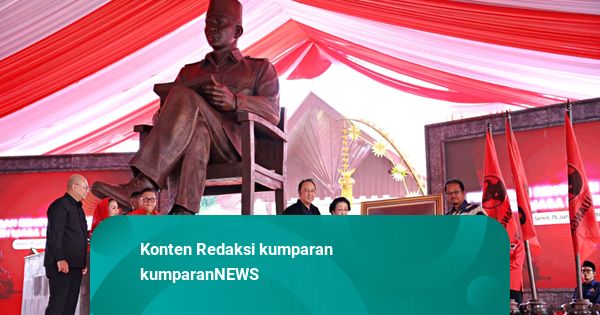 Resmikan Renovasi Istana Gebang-Patung Sukarno, Megawati Soroti Bullying Pelajar