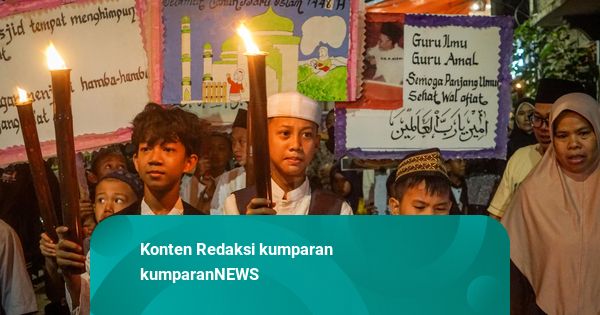 Foto: Semarak Pawai Obor Sambut Tahun Baru Islam di Menteng