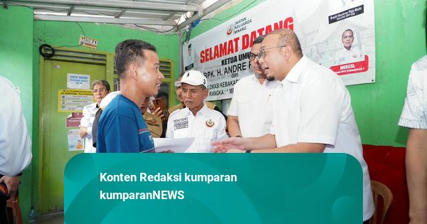 Andre Rosiade & IKM Bantu Perantau Minang Korban Kebakaran Kemayoran