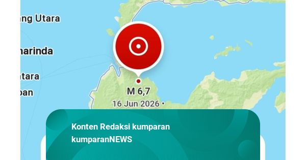 BMKG: Gempa 6,7 Magnitudo Guncang Palu dan Sekitarnya, Tak Berpotensi Tsunami
