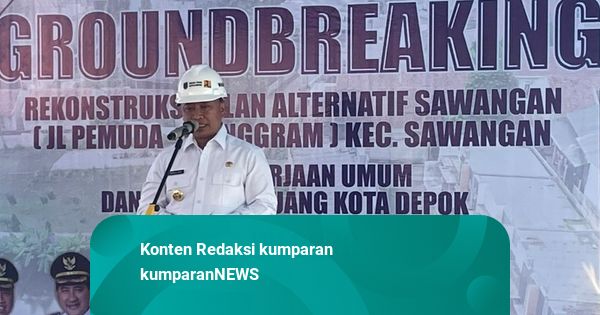 Walkot Depok Mulai Proyek Jalan Engram-Pemuda Rp 330 M, Atasi 80% Macet Sawangan