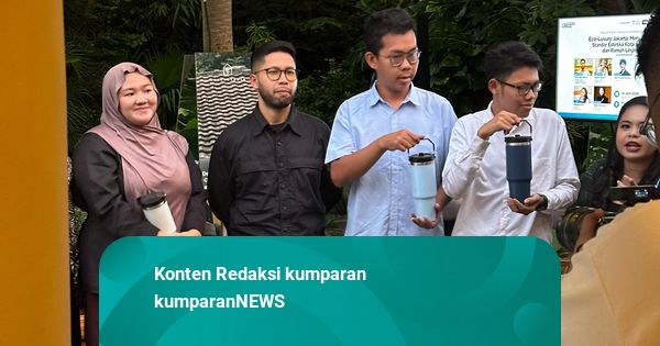 Anak Muda Didorong Jaga Jakarta: Bawa Tumbler & Tinggalkan Air Tanah