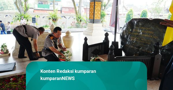 Kapolri Tabur Bunga di Makam Bung Karno Jelang HUT Bhayangkara