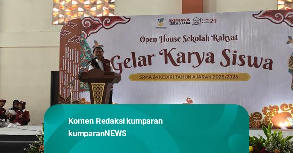 Open House Sekolah Rakyat, Bupati Kediri Motivasi Para Siswa